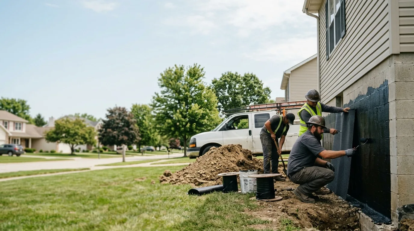 Basement Waterproofing in Watson, IL near me